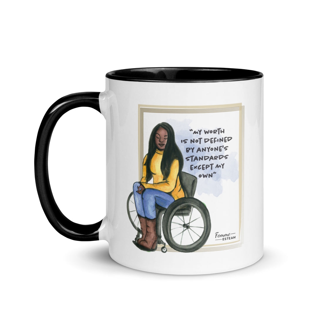 "MY WORTH IS NOT DEFINED BY ANYONE&