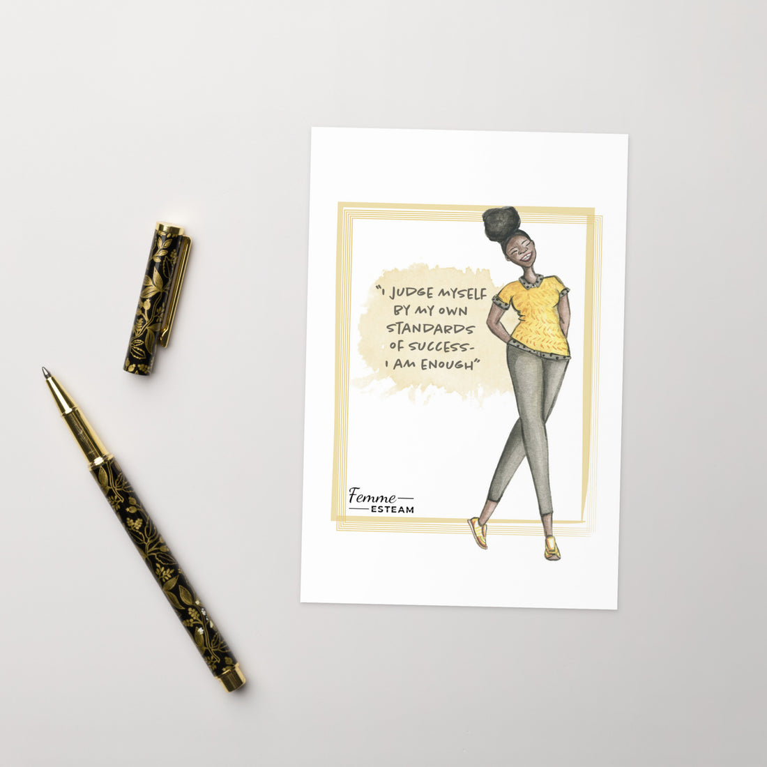 &quot;I judge myself by my own standards of success I am enough&quot;