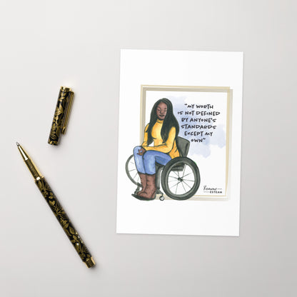 &quot;My worth is not defined by anyone&