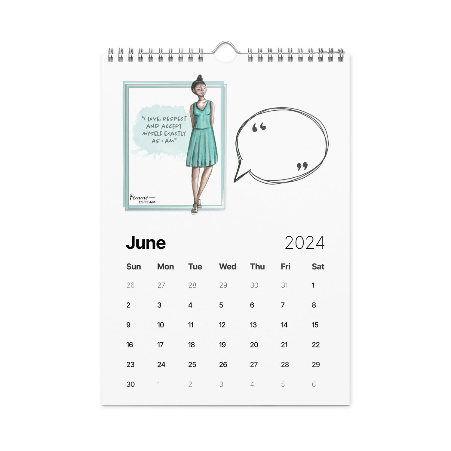 Wall calendar (2024)