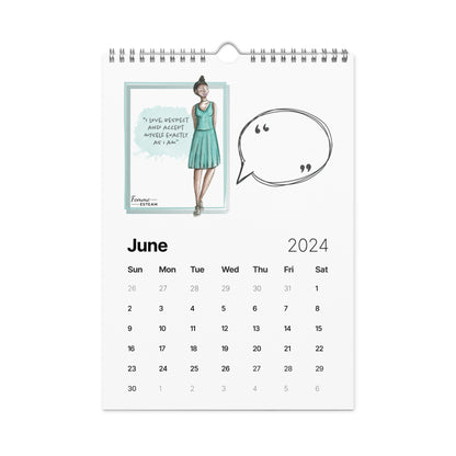 Wall calendar (2024)